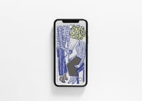 iPhone用壁紙 _3月_花束を君に