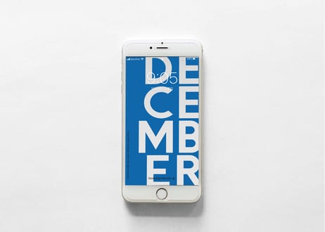 iPhone 用壁紙 _ DECEMBER-1