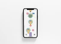 iPhone用壁紙 _10月_略盆点前図２