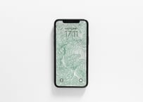 iPhone用壁紙 No.192_11月_等高線 col.03
