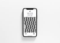 iPhone用壁紙 _3月_封筒の柄