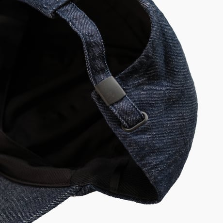 <COMESANDGOES>10oz DENIM CAP［indigo］