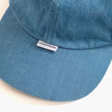 <COMESANDGOES>10oz DENIM CAP［lightblue］