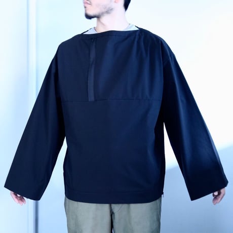 < softs×The PARKSIDE ROOM > Cargo Smock ［Black］