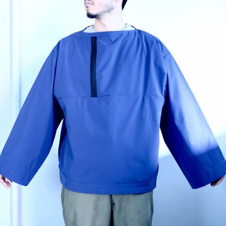 < softs×The PARKSIDE ROOM > Cargo Smock ［BLUE ］