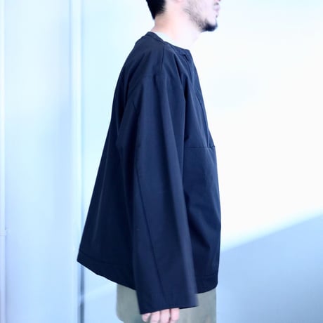 < softs×The PARKSIDE ROOM > Cargo Smock ［Black］