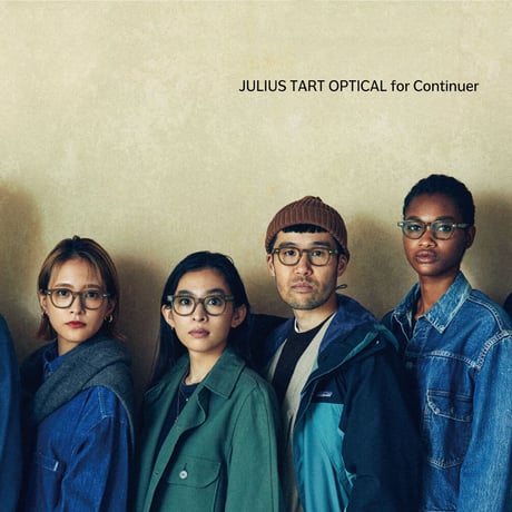< JULIUS TART OPTICAL for Continuer > FDR 46 [OLIVE / LIMITED]
