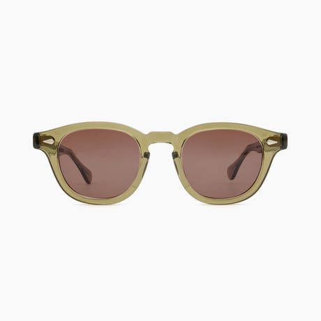 < JULIUS TART OPTICAL for Continuer > AR 48-22 [OLIVE / LIMITED - CHOCO BROWN]