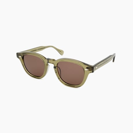 < JULIUS TART OPTICAL for Continuer > AR 48-22 [OLIVE / LIMITED - CHOCO BROWN]