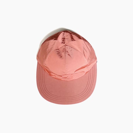 <COMESANDGOES> LIGHT NYLON BIG BRIM CAP - Pink