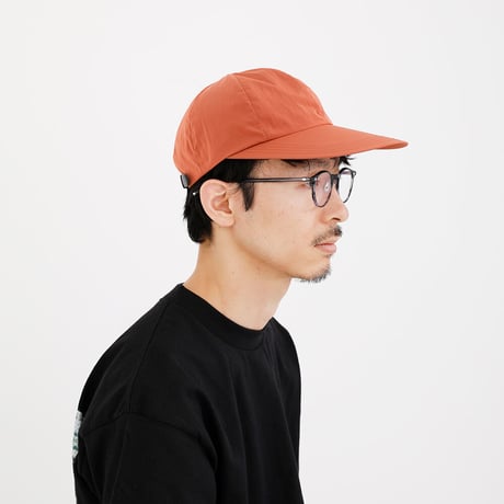<COMESANDGOES> LIGHT NYLON BIG BRIM CAP - Pink