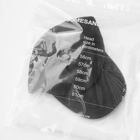 <COMESANDGOES> polartec fleece cap for tpr ［BLACK］