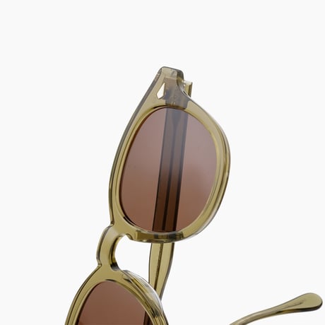 < JULIUS TART OPTICAL for Continuer > AR 48-22 [OLIVE / LIMITED - CHOCO BROWN]