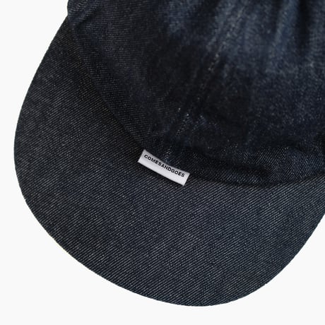<COMESANDGOES>10oz DENIM CAP［indigo］