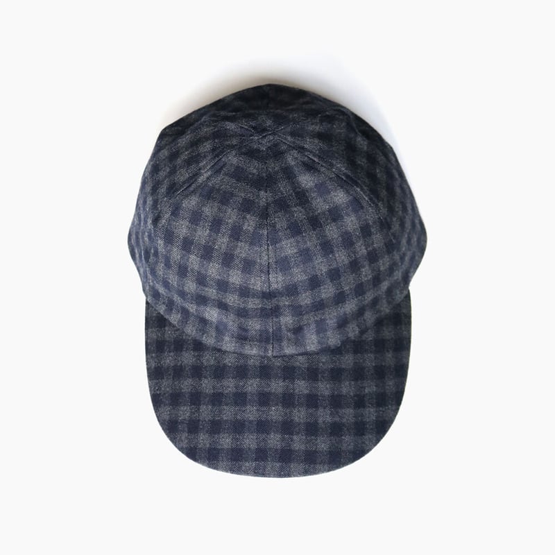 TTT gingham check logo cap（NAVY） TTT gingham check logo cap ギンガムチェック キャップ - メルカリ
