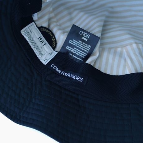 <COMESANDGOES>DICROS BUCKET HAT［BLACK］