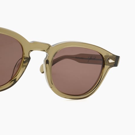 < JULIUS TART OPTICAL for Continuer > AR 46-22 [OLIVE / LIMITED - CHOCO BROWN]