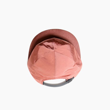 <COMESANDGOES> LIGHT NYLON BIG BRIM CAP - Pink