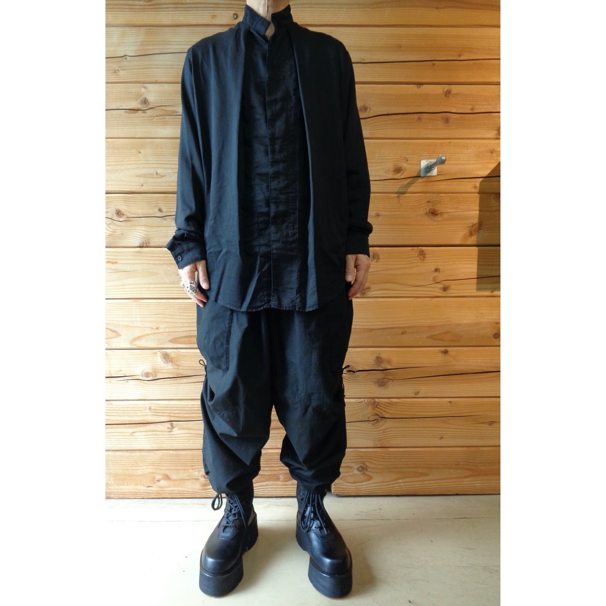 JULIUS / 907SHM4 / タックドロングスリーブ シャツ | VIBE NAGANO