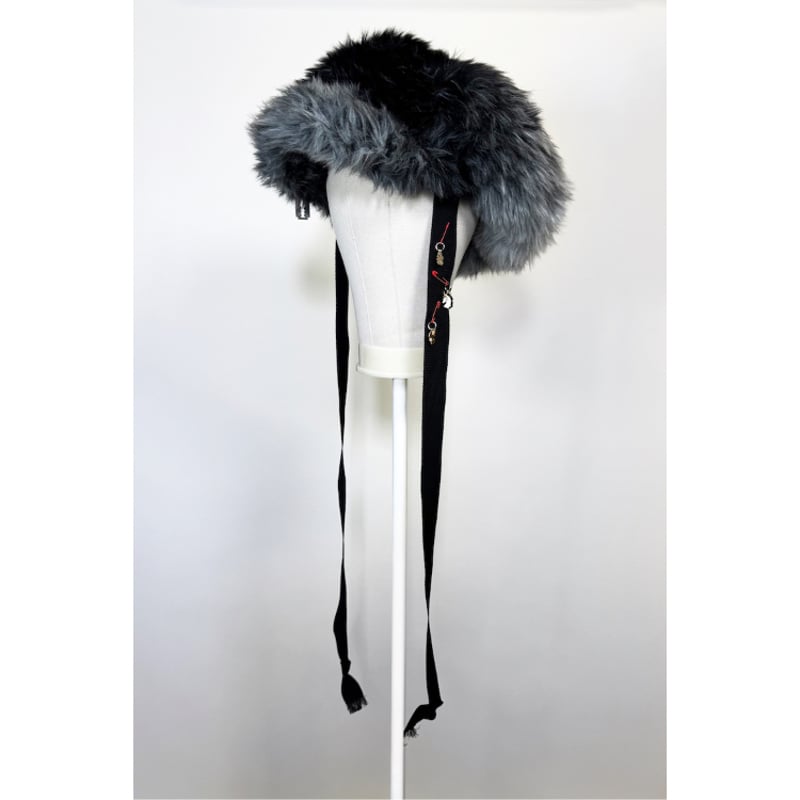 KIDILL×HIZUMEフェイクファーキャスケット KIDILL / KL1041 / ROXANNE FUR CASQUETTE HIZUME