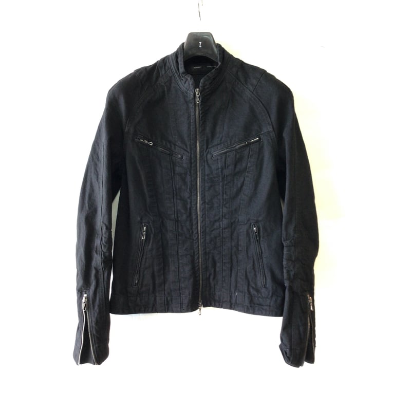 D*e様 julius ライダースデニムジャケット JULIUS - 【25SS】10オンス コーティング デニムジャケット