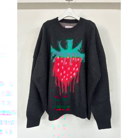 KIDILL グラフィック ブラック スウェット F KIDILL グラフィック ブラック スウェット F KIDILL