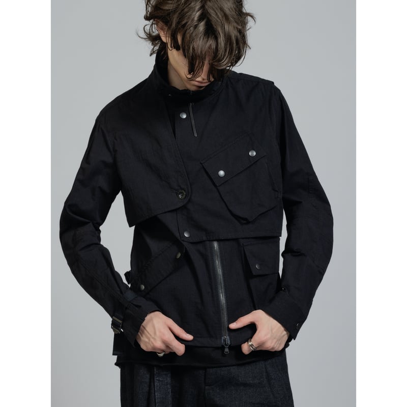 The Viridi-anne / VI-3828-06 / リップストップ ミリタリー ジャ