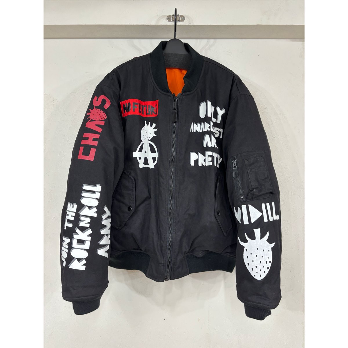 KIDILL / KL996 / FRESH ANARCHY MA-1 JACKET FOST