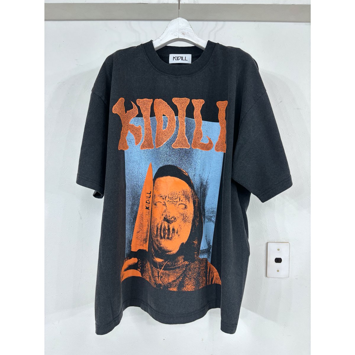 KIDILL / KL1026 / CRACKED FACE T-SHIRT | VIBE N