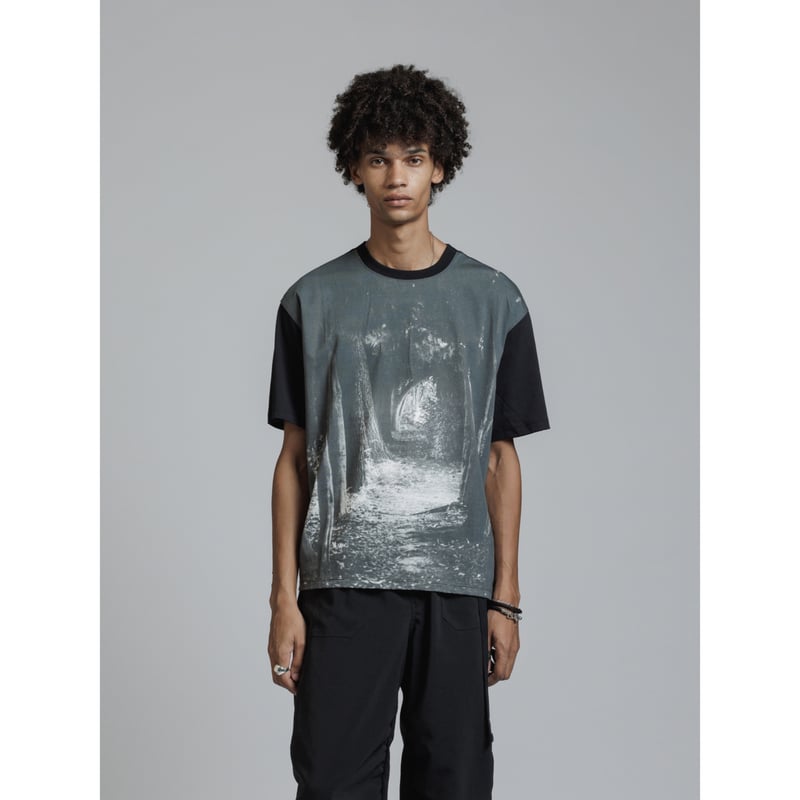 The Viridi-anne / VI-3994-01 / プリントTシャツ(forest)
