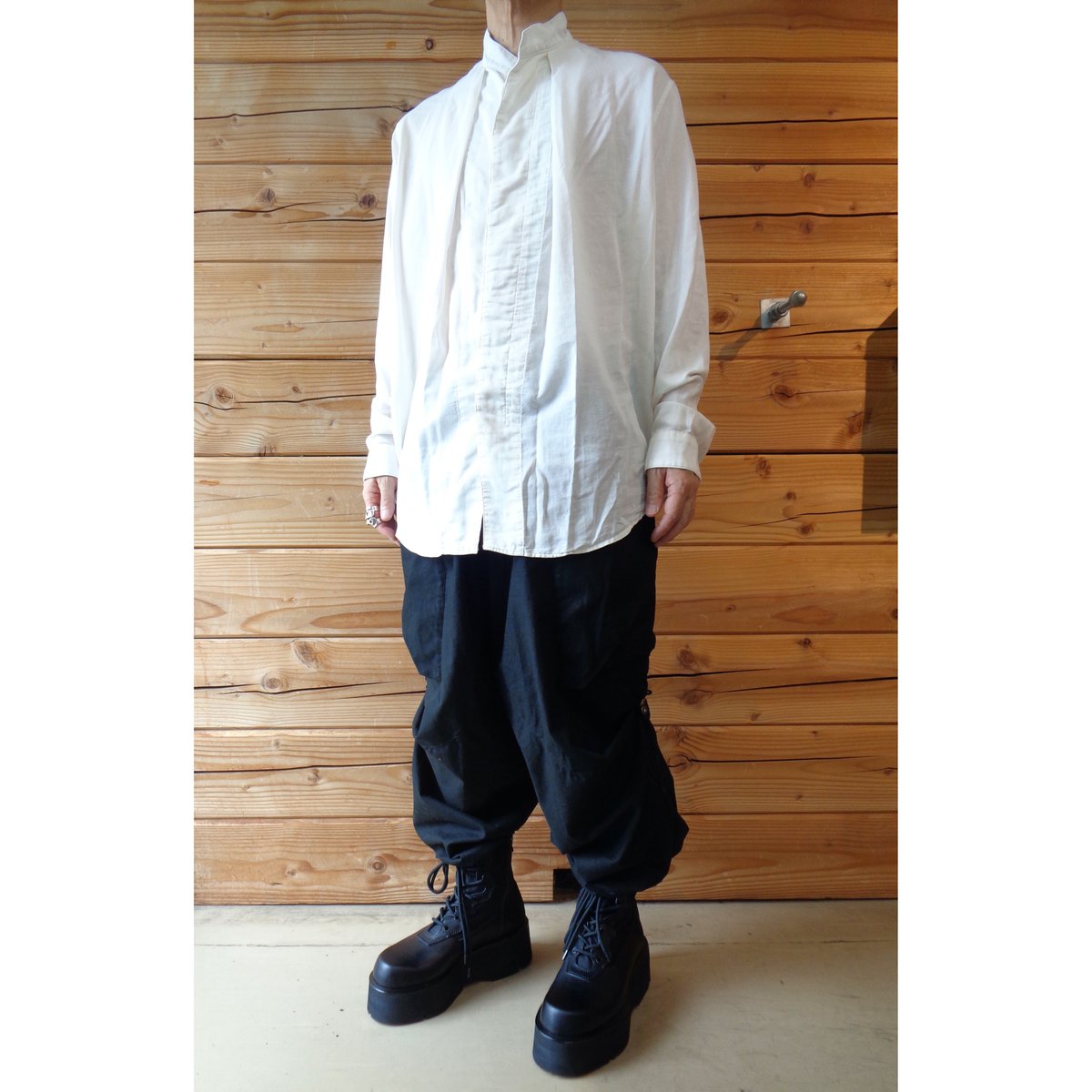 JULIUS / 907SHM4 / タックドロングスリーブ シャツ | VIBE NAGANO