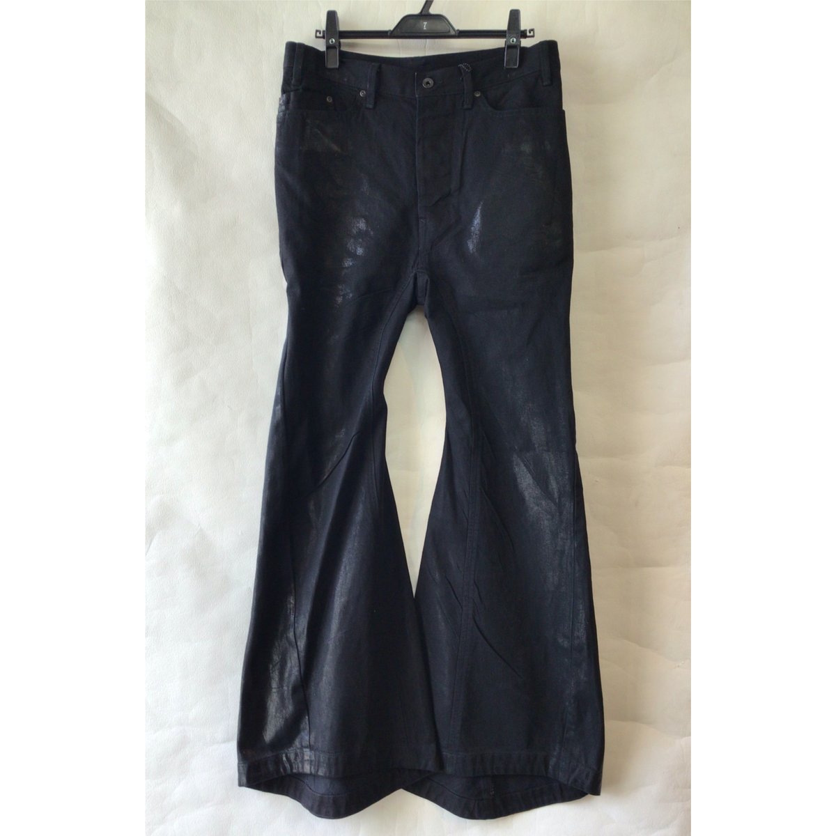 パンツ julius Flared Jet Pants 887PAM5 black JULIUS / 887PAM5 /フレアージェットパンツ | VIBE NAGANO
