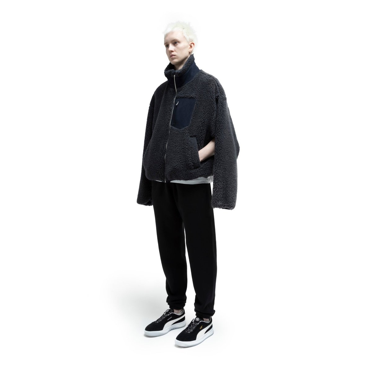 FUMITO GANRYU / Fu-Bl-03 / BOA FLEECE JK | VIBE