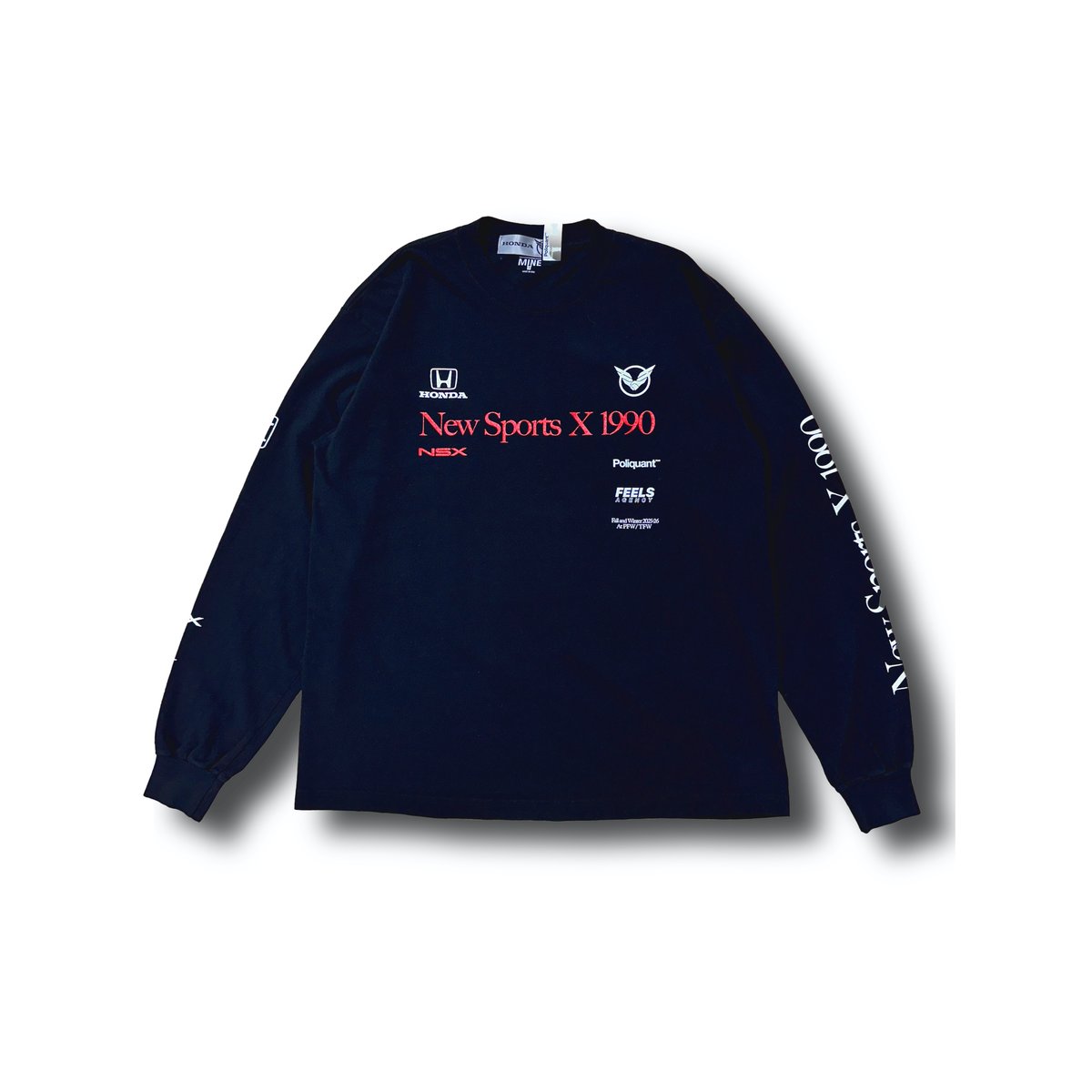 POLIQUANT× HONDA / NEW SPORTS X 1990 L/S TEE | 
