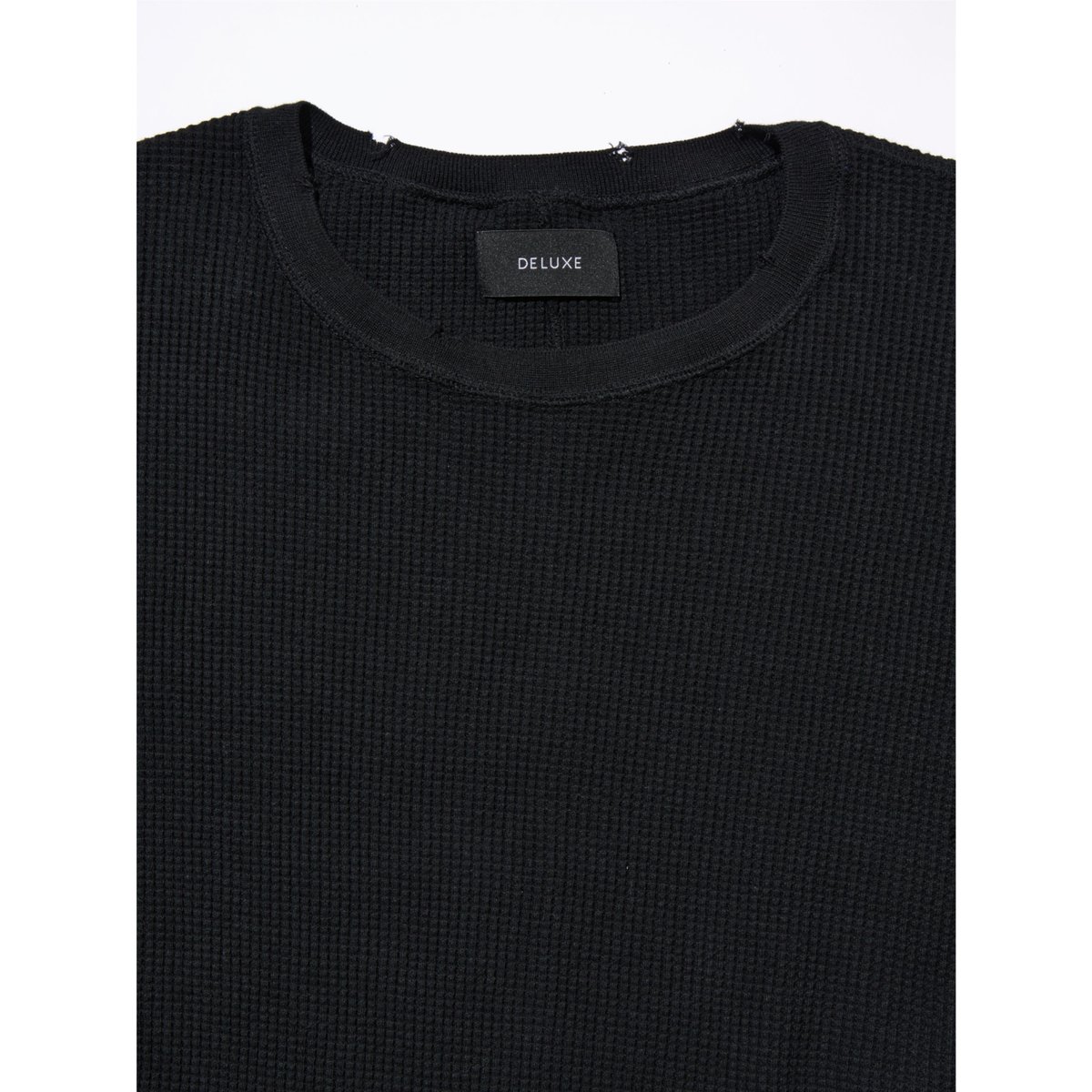DELUXE / 'SAVAGE CONNOR' BLACK / サーマルシャツ | VIBE