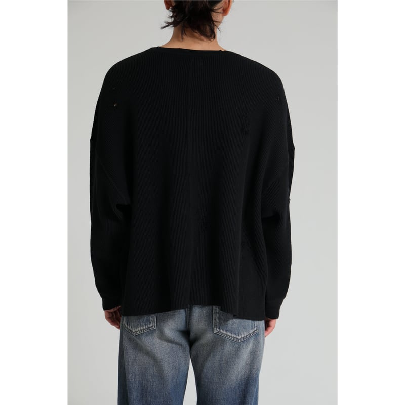 DELUXE / 'SAVAGE CONNOR' BLACK / サーマルシャツ | VIBE