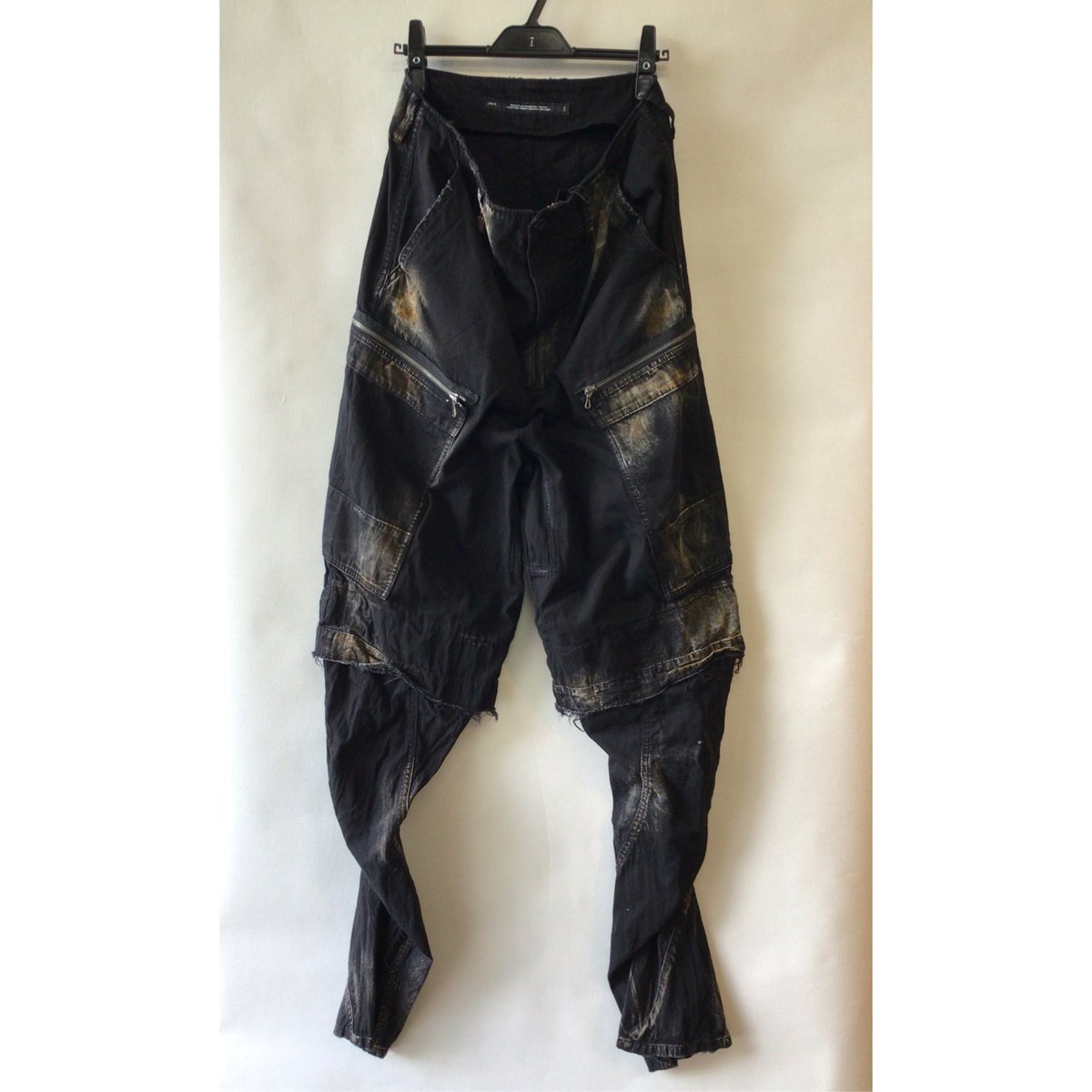 JULIUS / 907PAM5-R /錆染レイヤードデニムパンツ | VIBE NAGANO