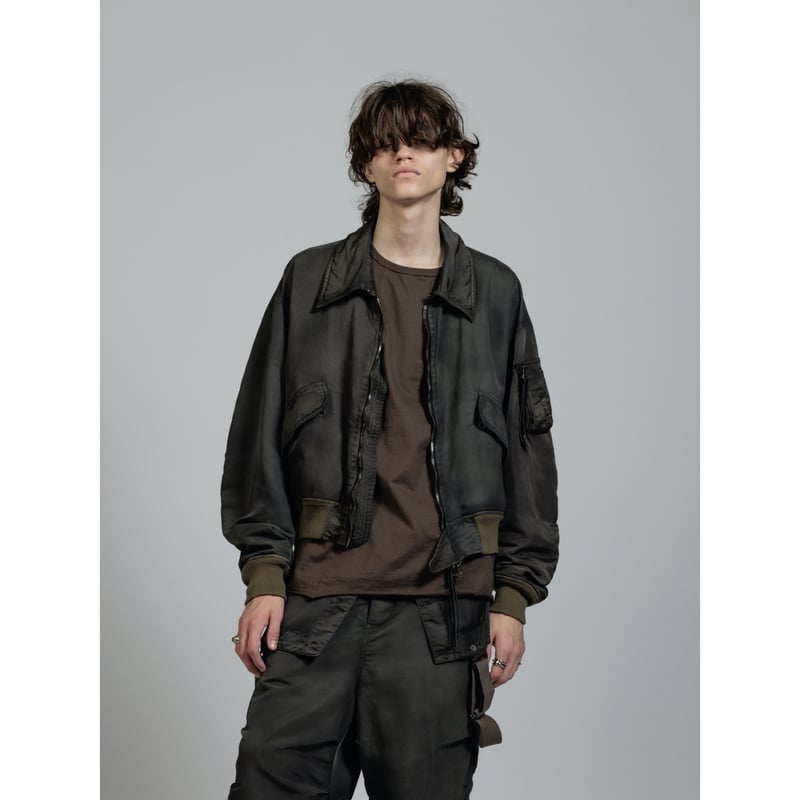 The Viridi-anne / VI-3823-06 / オブジェクトダイ ジップアップ