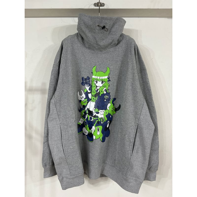 KIDILL / KL1005 / 田中かえ/PUNK GIRL HI-NECK KIDILL / KL1005 / PUNK GIRL HI-NECK PULLOVER SW