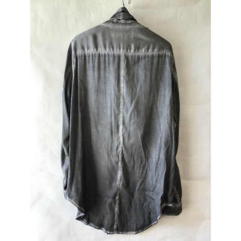 JULIUS / 897SHM2 / シルクサテン ドレープシャツ | VIBE NAGANO