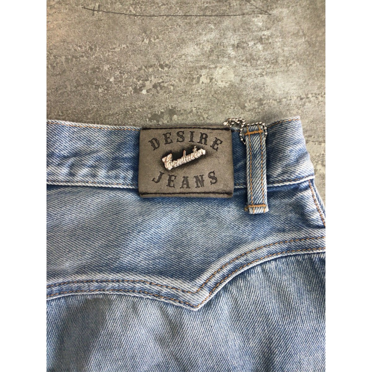 el conductorH / BIJOU STUDDED JEAN TROUSERS/ビジュ