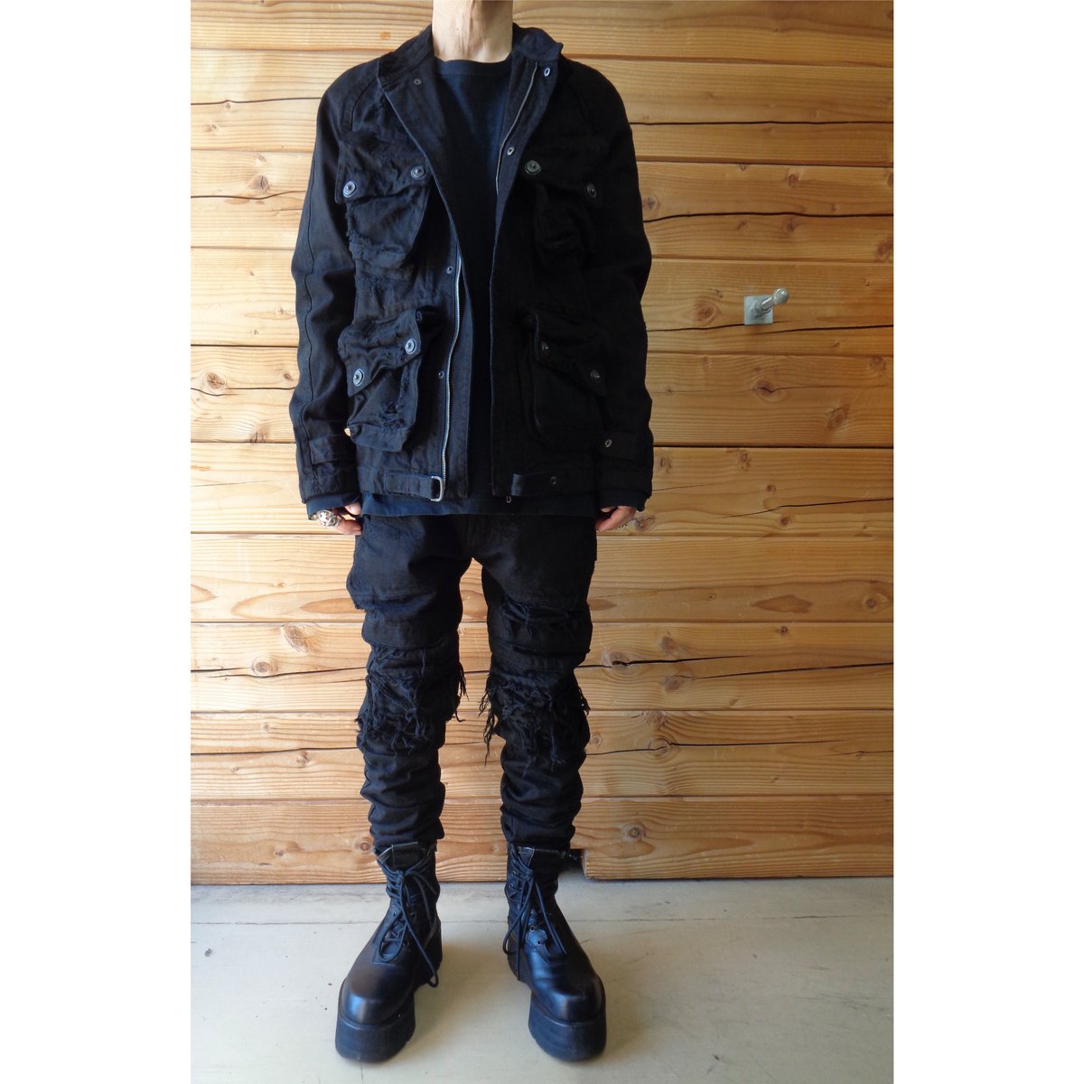JULIUS / 917BLM1 / ガスマスクジャケット | VIBE NAGANO