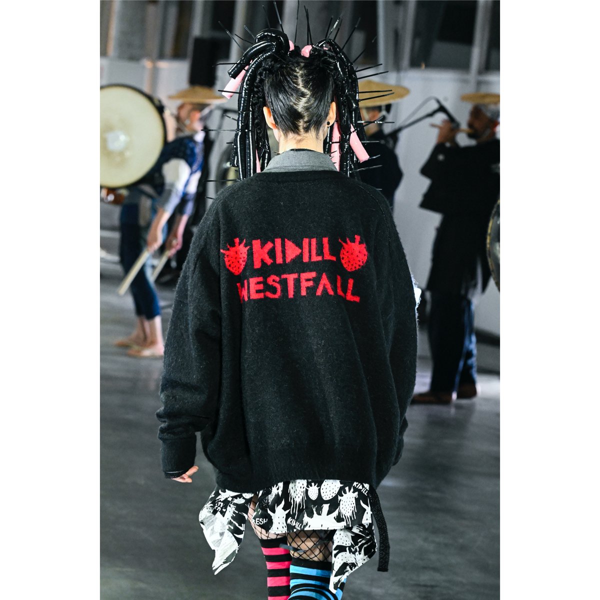 KIDILL / KL1001 / FRESH JACQUARD KNIT PULLOVER