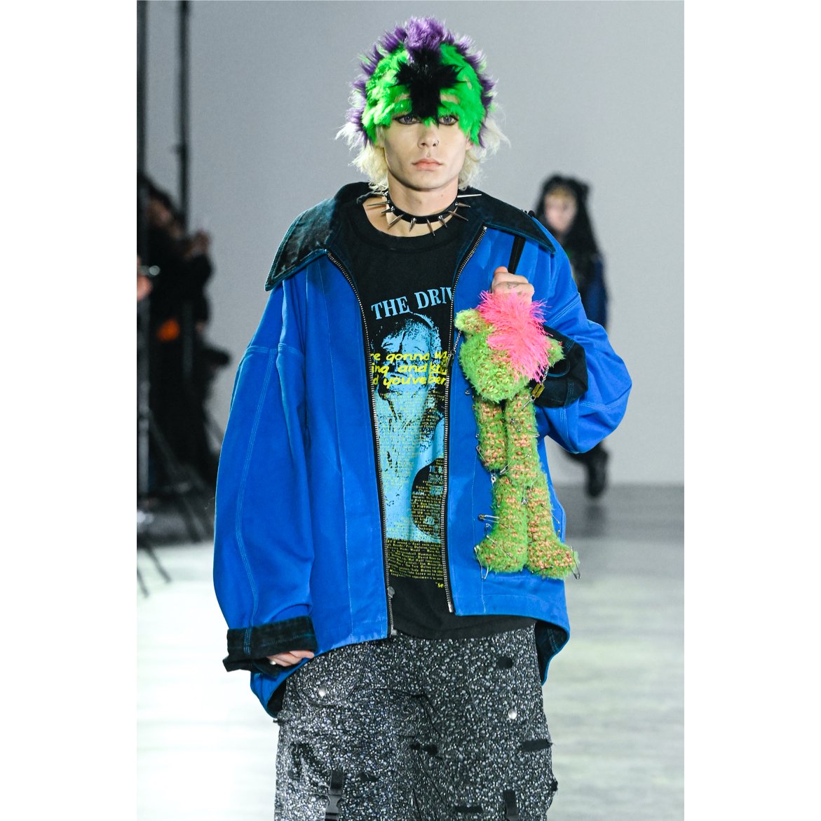 KIDILL / KL981 / BLACK STAINED DUCK JACKET | VI