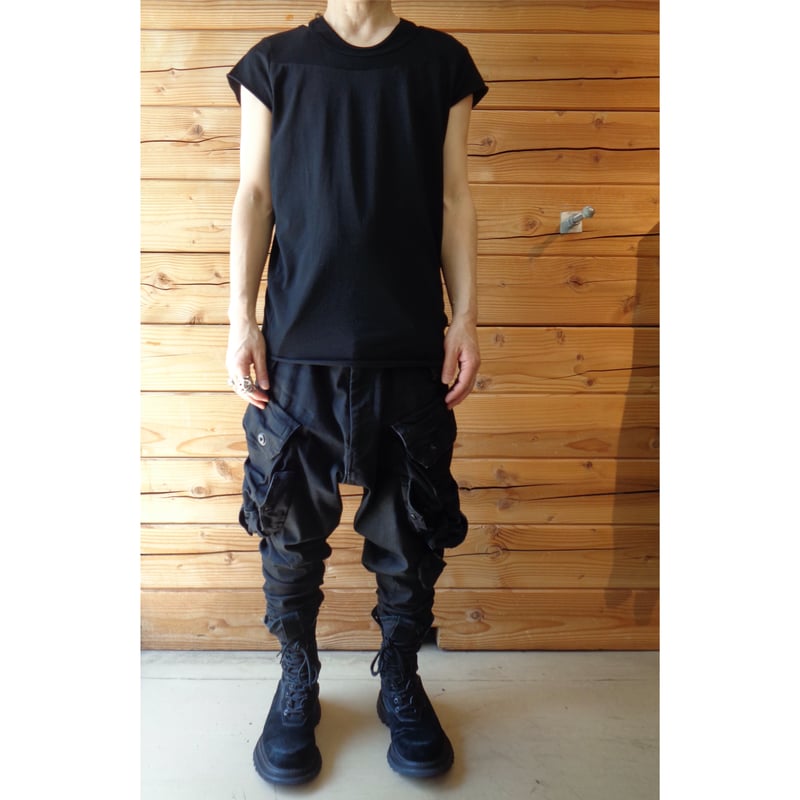 JULIUS / 899CUM3 / スイッチングネックショートスリーブ | VIBE NAGANO