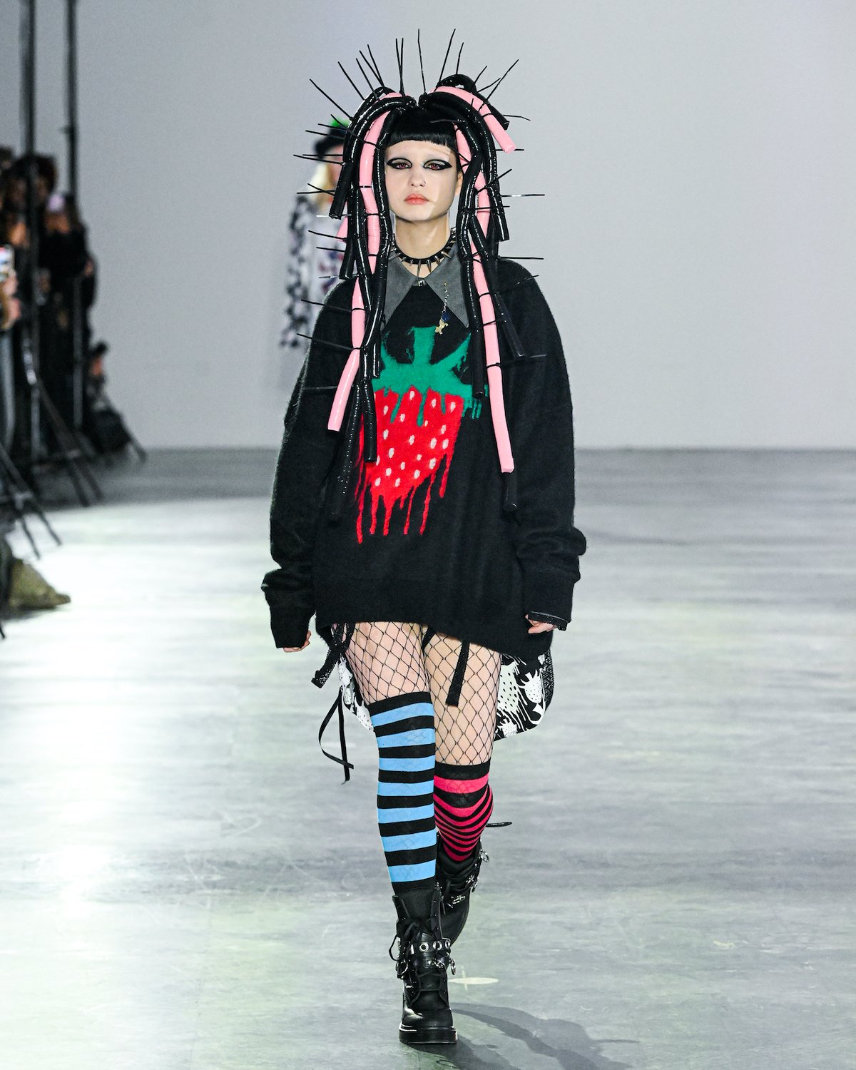 KIDILL / KL1001 / FRESH JACQUARD KNIT PULLOVER