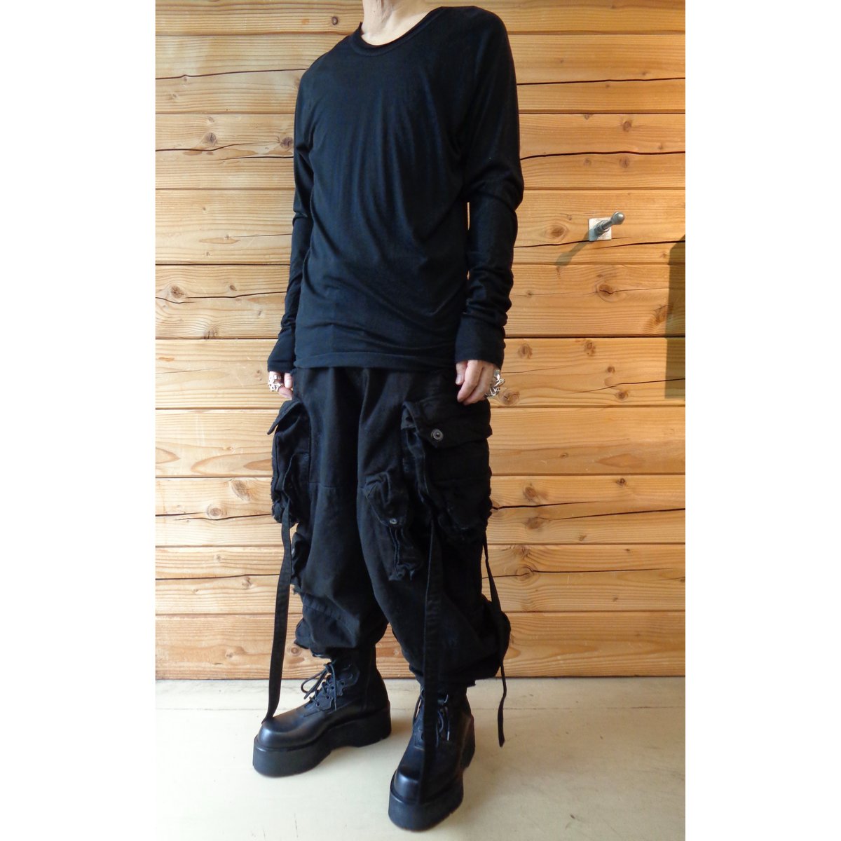 julius 17ssコンビネーションガスマスクパンツ JULIUS 2024SS オール