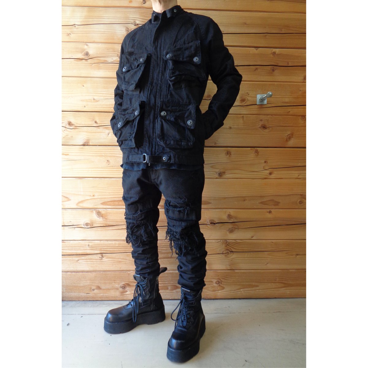 JULIUS / 917BLM1 / ガスマスクジャケット | VIBE NAGANO