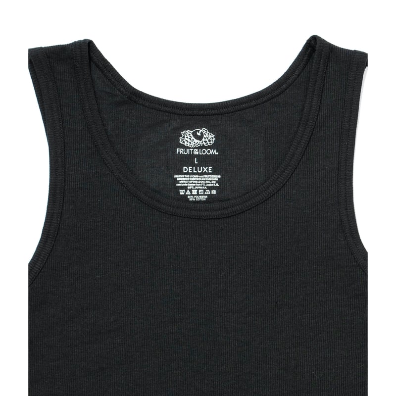 H☆fruit　黒 DELUXE × FRUIT OF THE ROOM/ 2PACK タンクトップ | VIBE