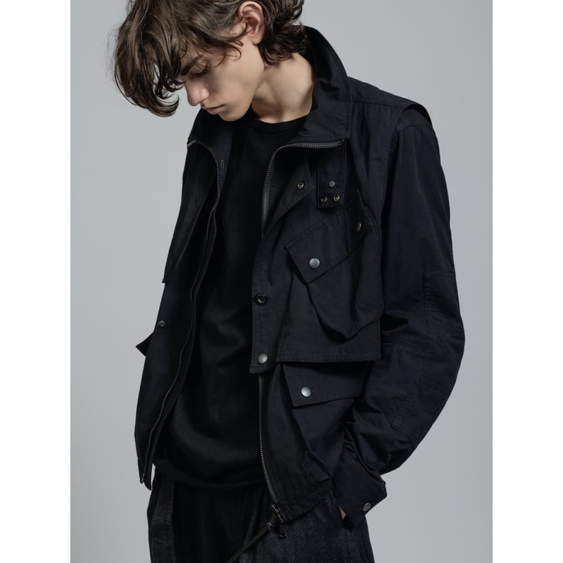 The Viridi-anne / VI-3828-06 / リップストップ ミリタリー ジャ